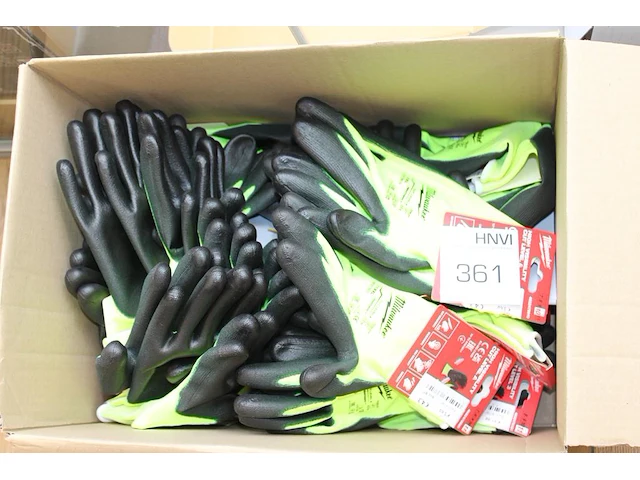 Werkhandschoenen milwaukee in doos in diverse uitvoeringen - afbeelding 2 van  2
