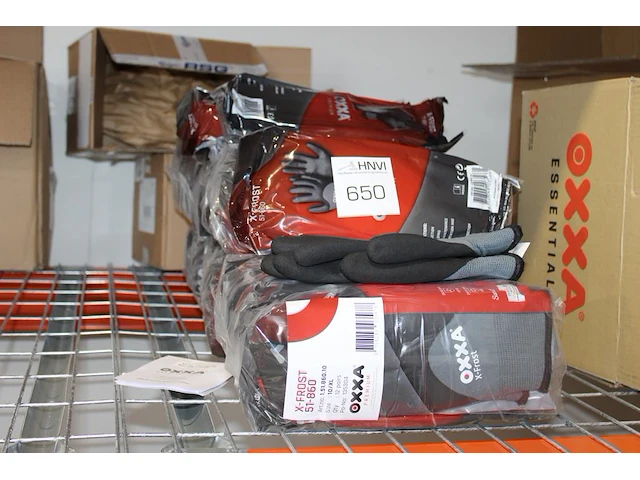 Werkhandschoenen oxxa x-frost maat 10/xl. ruim 60 paar. - afbeelding 1 van  3