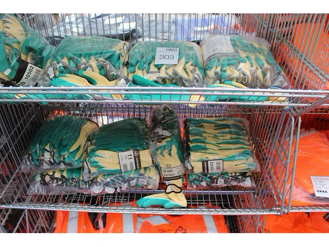 Werkhandschoenen worktoolcenter in drie manden en diverse maten. let op: excl. manden - afbeelding 3 van  3