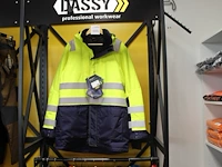 Werkjas blaklader maat l met reflecterende banen. - afbeelding 1 van  2