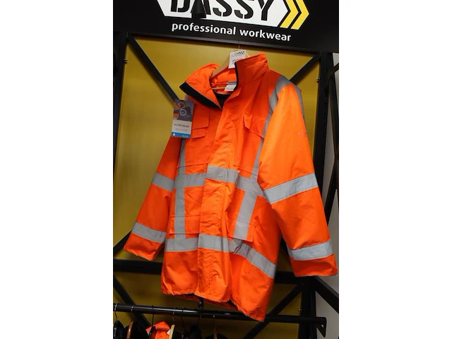 Werkjas hydrowear maat xl met reflecterende banen. - afbeelding 2 van  2