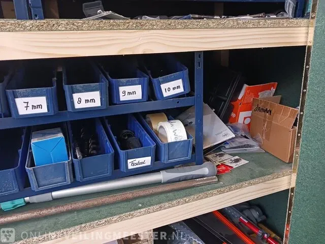 Werkkast met inhoud - afbeelding 3 van  85