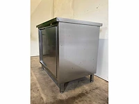 Werkkast rvs - dubbele schuifdeur - afbeelding 5 van  7