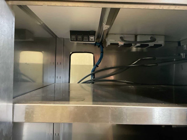 Werkkast rvs - vierdelige schuifdeur - afbeelding 7 van  9