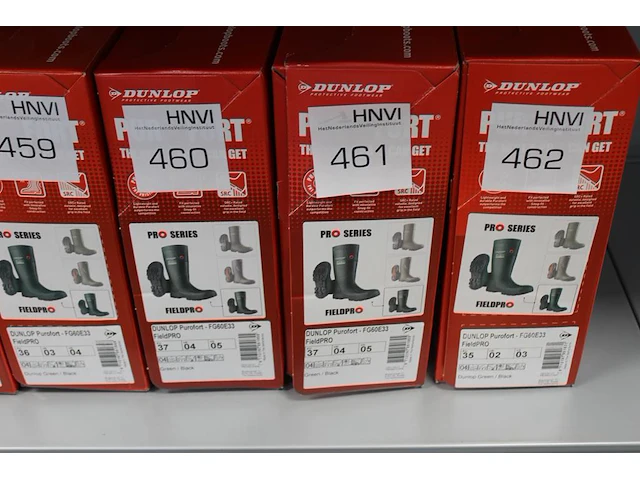Werklaars dunlop purofort maat 37. - afbeelding 1 van  2