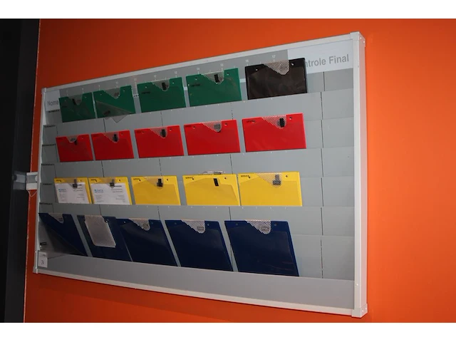 Werkorder planbord. afmeting160 x 91 cm - afbeelding 2 van  2