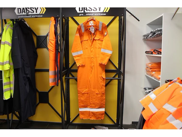 Werkoverall hydrowear maat 54 met reflecterende banen. - afbeelding 1 van  3