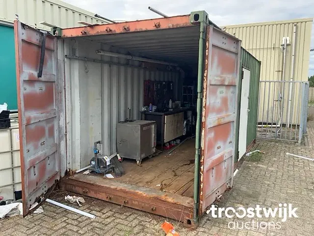 Werkplaats container - afbeelding 1 van  16