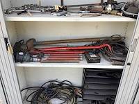 Werkplaats kast met inhoud - afbeelding 5 van  9