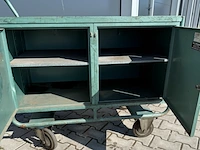 Werkplaats kast met wielen, en gedore kisten, gedore - afbeelding 3 van  11