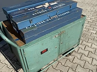 Werkplaats kast met wielen, en gedore kisten, gedore - afbeelding 1 van  11