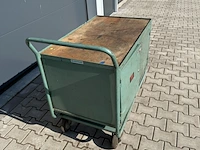 Werkplaats kast met wielen, en gedore kisten, gedore - afbeelding 5 van  11