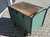 Werkplaats kast met wielen, en gedore kisten, gedore - afbeelding 10 van  11