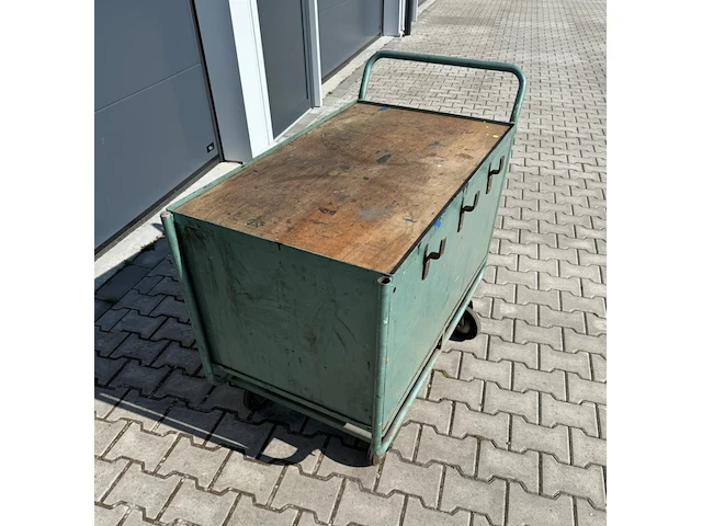 Werkplaats kast met wielen, en gedore kisten, gedore - afbeelding 11 van  11