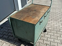 Werkplaats kast met wielen, en gedore kisten, gedore - afbeelding 11 van  11