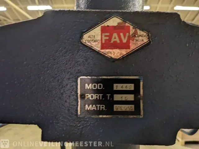 Werkplaats pers fav, 1442 - afbeelding 6 van  8