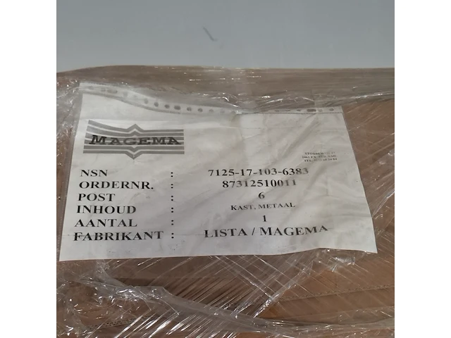 Werkplaatskast, lista - afbeelding 6 van  8