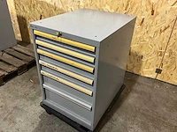 Werkplaatskast v.v. 6 lades 58x73x80cm - afbeelding 2 van  3