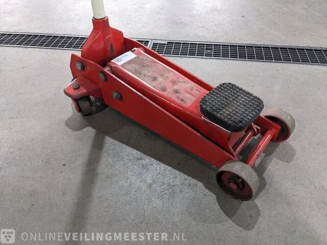 Werkplaatskrik rood - afbeelding 1 van  4