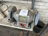 Werkplaatsmeubilair incl. kinzo slijpmachine - afbeelding 1 van  2