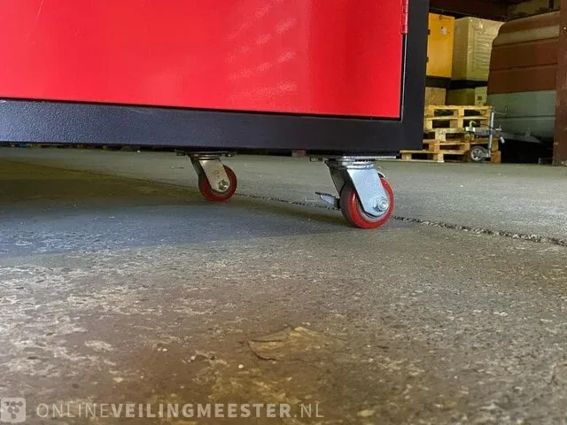 Werkplaatsmodule stahlworks, rood, bouwjaar 2023 - afbeelding 4 van  6