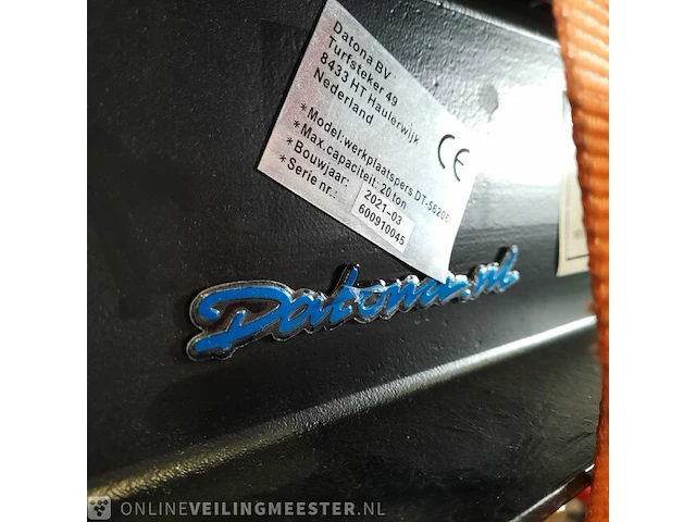 Werkplaatspers datona, dt-56206, bouwjaar 2021 - afbeelding 3 van  15