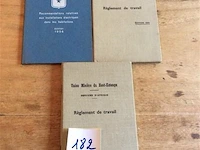 Werkreglementen union minière - afbeelding 1 van  2