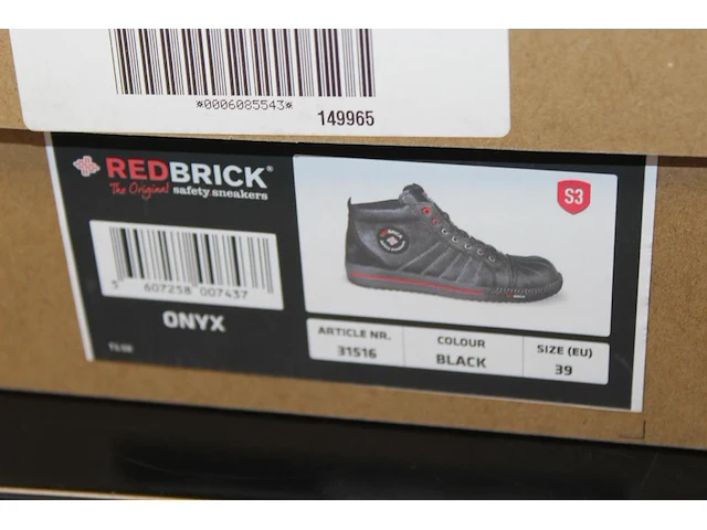 Werkschoen red brick maat 39. - afbeelding 3 van  3