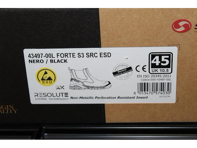 Werkschoen sixton peak maat 45. - afbeelding 3 van  3