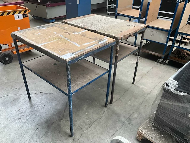 Werktafel (2x) - afbeelding 1 van  4