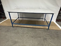 Werktafel blauw/grijs - afbeelding 1 van  5