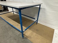 Werktafel blauw/grijs - afbeelding 3 van  5