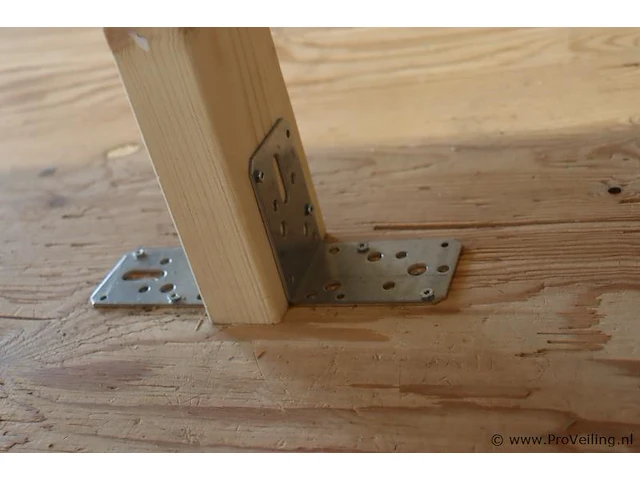 Werktafel, hout - 244x180x90cm - afbeelding 6 van  8