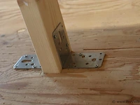Werktafel, hout - 244x180x90cm - afbeelding 6 van  8