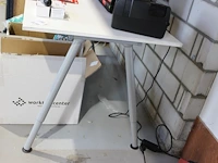 Werktafel ikea. in hoogte verstelbaar 180 x 80 cm. - afbeelding 2 van  2