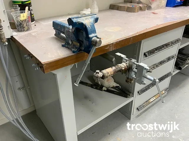 Werktafel met ladekast - afbeelding 3 van  8