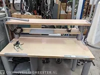 Werktafel met verlichting ergo swiss - afbeelding 5 van  9
