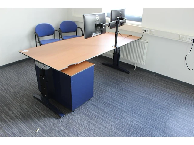 Werktafel met verrijdbare ladekast afm. 200 x 90 cm - afbeelding 2 van  2