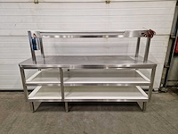 Werktafel met warmtebrug - 210 cm - afbeelding 1 van  2