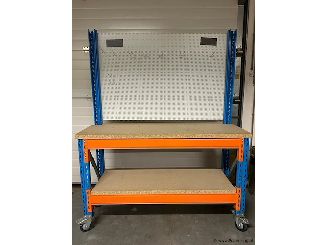 Werktafel (mobiel) - 160x60x200 cm - afbeelding 3 van  3