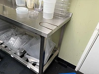 Werktafel rvs 150cm - afbeelding 2 van  2