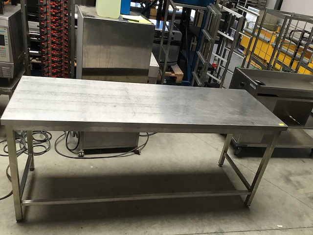 Werktafel rvs - afbeelding 1 van  2