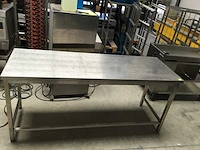 Werktafel rvs - afbeelding 1 van  2