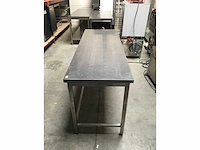 Werktafel rvs - afbeelding 2 van  2