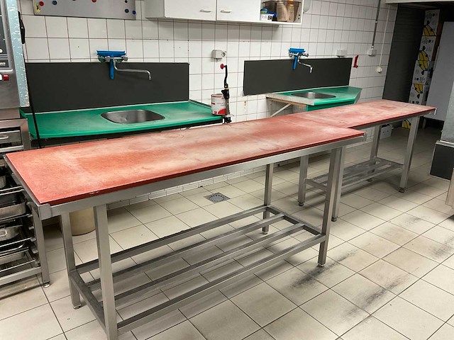 Werktafels (4x) - afbeelding 1 van  13