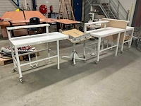 Werktafels en triltafel (4x) - afbeelding 1 van  3