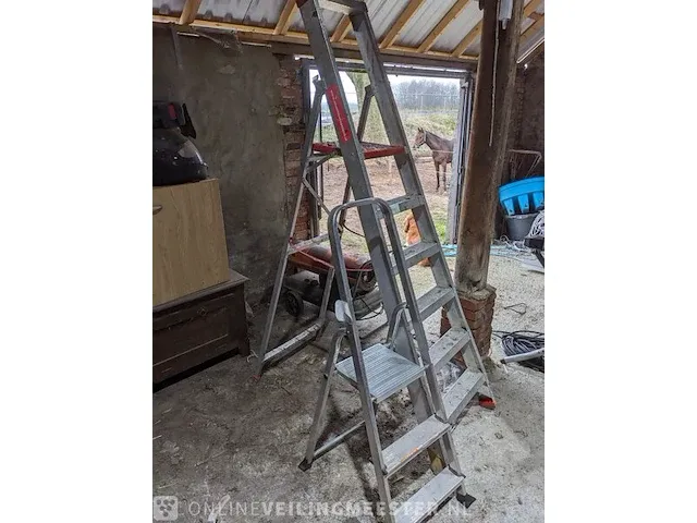 Werktrap met keukentrap - afbeelding 2 van  2