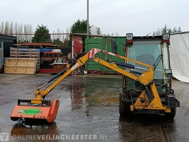 Werktuigdrager belos, trans pro 54 bomford arm en klepelmaaier, bouwjaar 2000 - afbeelding 12 van  29