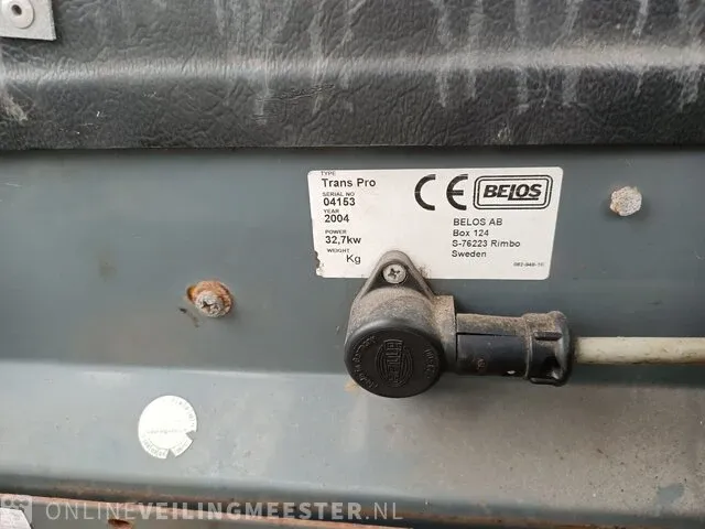 Werktuigdrager belos, trans pro 54, bouwjaar 2004 - afbeelding 15 van  24