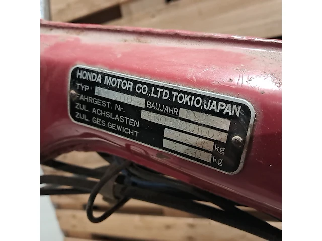 Werktuigdrager, honda, f600, met tielbürger sneeuw- en grondschuif - afbeelding 11 van  21